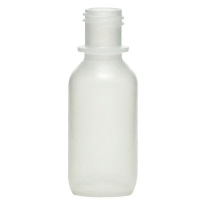 32oz (960ml) Flint (Clear) Boston Round Glass Bottle - 33-400 Neck