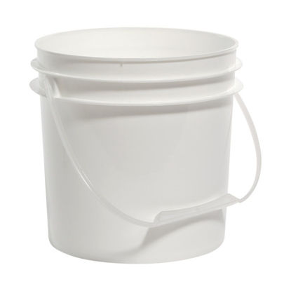 Tear Tab Round Plastic Lids w/ Rieke Spout & Gasket, 4.25, 5, & 5.25 Gal  Bucket