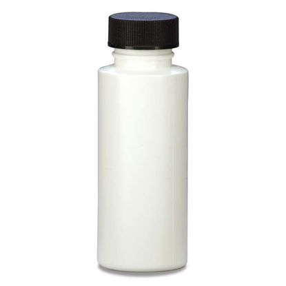 Picture of 2 oz White HDPE Cylinder, 24-410