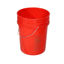 Picture of 20 Liter Red HDPE Open Head Pail