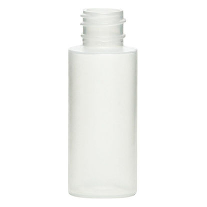 Picture of 2 oz White HDPE Cylinder Styleline, 24-410, 8.2 Gram