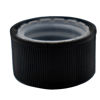 Picture of 22-400 Black PP Child Resistant Cap, Heat Seal Liner for PET/PVC