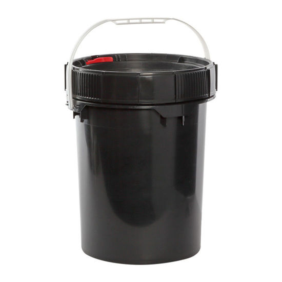 5 Gallon Open Head Steel Pail - Black - Best Containers
