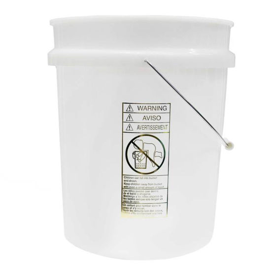 5 Gallon Steel Pail, Open Head, Rust Inhibitor - Black - Best Containers