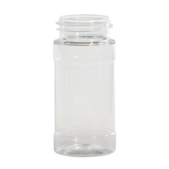 4 oz Clear Glass Spice Jars