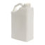 Picture of 5 liter White HDPE Slant Handle F-Style, 63 mm, 200 Gram