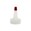 Picture of 28-400 Natural LDPE Spout Cap with Regular Red Tip
