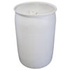 Picture of 55 Gallon Natural HDPE Plastic Tight Head Reconditioned Drum, 2X2" Fittings, UN Rated