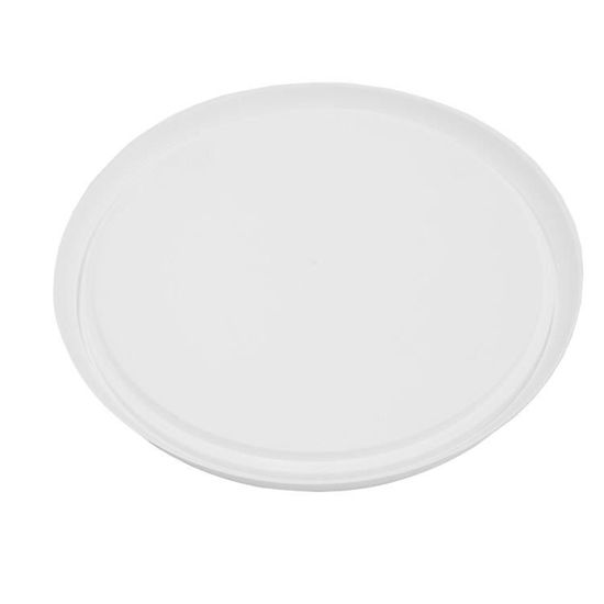 Picture of 1 Gallon White HDPE Plastic Round Snap On Cover