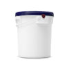 Picture of 10-20 Curtec Liter Dark Blue HDPE Plastic Screw Top for 20 Liter Click Pack Pail w/ Gasket, UN Rated