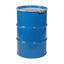 Picture of 55 Gallon Blue Steel Open Head Drum, 2 Hoops, Buff Epoxy Phenolic Lining, Blue Cover, w/ 2" and 3/4" Fittings, EPDM Gasket, Bolt Ring, UN Rated