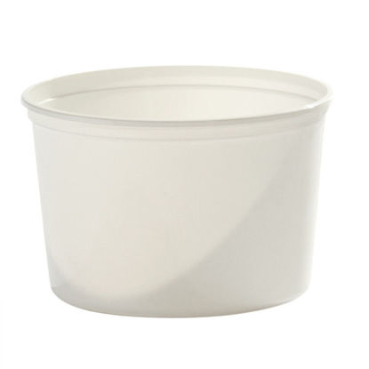 Picture of 64 oz White PP Tub