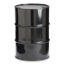 Picture of 55 Gallon Black Steel Tight Head Drum, Epoxy Phenolic Lining, w/ 2" and 3/4" Fittings, UN Rated