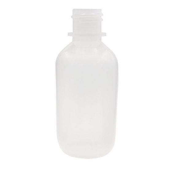 Picture of 2 oz Natural LDPE Plastic Boston Round Bottle, 20-410 SPH