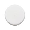 Picture of 38-400 White PP Plastic Cap, Matte Top, Ribbed Sides, FSM-1, .035 Plain Heat Seal for HDPE