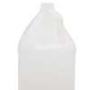 Picture of 128 oz (1-Gallon) Natural HDPE Plastic Industrial Round Bottle, 110 Gram 38-400, 4x1 w/ Kraft Carton, 110 Gram