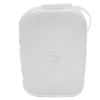 Picture of 2 Gallon White HDPE EZ RoPak Stor Rectangle Plastic Pail w/ Plastic Bail and Handle