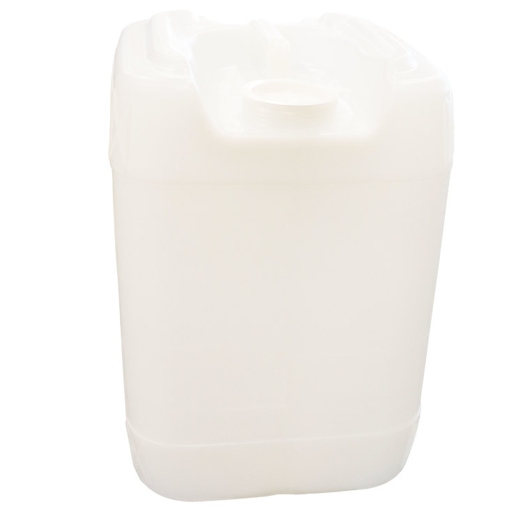 5 Gallon Natural HDPE Plastic Square Tight Head Pail, 70 mm, 8 TPI, No ...