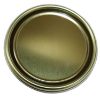 Picture of 1 Quart Round Metal Paint Can, Gold Phenolic Lining w/ Cover, VPPA Strip