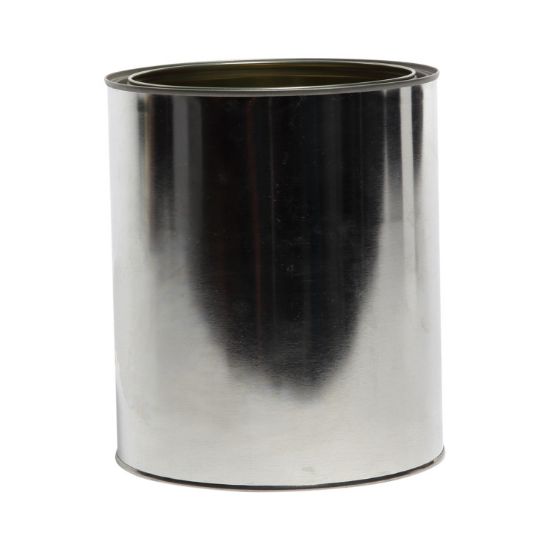 Picture of 1 Gallon Metal Paint Can, Gold Lined, 610 x 711, No Ears, w/ VPPA Stripe, 610 x 711 (Bulk Pallet)