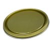 Picture of 1 QUART METAL PAINT CAN W/ LID, GOLD PHENOLIC LINED