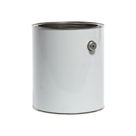 Picture of 1 Gallon White Coat Metal Paint Can, Unlined with Ears, 610x708 (Bulk Pallet)