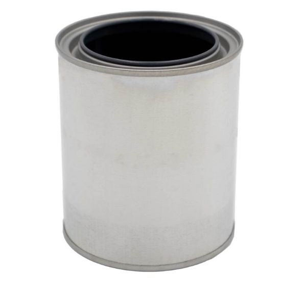 Picture of 1 Pint Metal Round Paint Can, Gray Epoxy Lined, 307X315 @2464