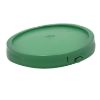 Picture of 3.5-6 Gallon Spectrum Green HDPE Plastic Pail Cover, w/ Tear Tab