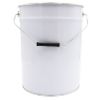 Picture of 20 Liter White Tin Plate Open Head Pail, Unlined