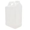 Picture of 2.5 Gallon Natural HDPE Plastic F-Style Bottle, 330 Gram, 63 mm, 63-485