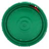 Picture of 3.5-6.5 Gallon Green HDPE Plastic Life Latch Screwtop Pail Cover, w/ Gasket