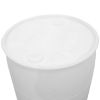 Picture of 55 Gallon Natural HDPE Plastic Tight Head Drum w/ 2" & 2" Fittings