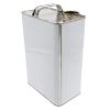 Picture of 1 Gallon F-Style White Coat Metal Can, 1 3/4" Delta Off Center Opening, Unlined