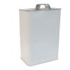 Picture of 1 Gallon White Coat F-Style Metal Can, 32 MM Rel Opening, UN Rated, Tem Tex