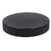 Picture of 89 mm, 89-400 Black Ribbed, Matte Top Screw Top Cap, w/ Heat Seal for PET