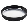 Picture of 89 mm, 89-400 Black Ribbed, Matte Top Screw Top Cap, w/ Heat Seal for PET