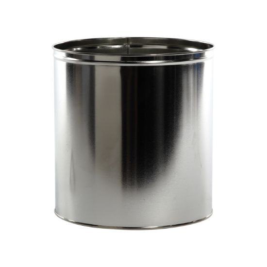 Picture of 10 lb Round Metal Can, Unlined, 707x715