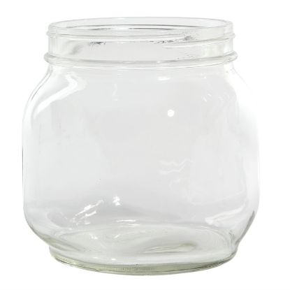 Picture of 60 oz Flint Square Jar, 120-400, 6x1