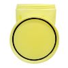 Picture of 95 Gallon Yellow HDPE Plastic Screw Top Salvage Drum w/Cover w/ Gasket, UN Rated