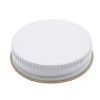 Picture of 43-400 White Metal Screw Cap, Unlined