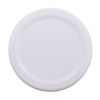 Picture of 58 mm White Metal Twist Cap, Plastisol Liner, No Button