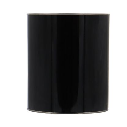 Picture of 1 Gallon Metal Black Paint Can, 610 x 710, Unlined