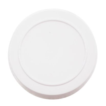 Picture of 63-485 White PP Plastic Screw Top Spice Cap, Unlined, 63 mm Diameter Opening