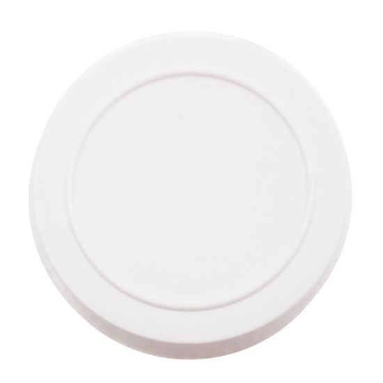 Picture of 63-485 White PP Plastic Screw Top Spice Cap, Unlined, 63 mm Diameter Opening