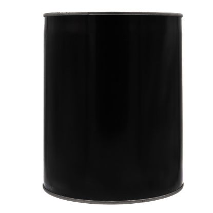 Picture of 5 Gallon Black Steel Tight Head Pail, Rust Inhibited, Rieke Prep w/ Dust Cap