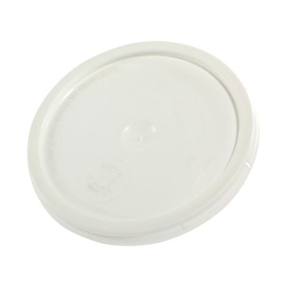 Picture of White HDPE UN Rated Tear Tab Cover for 2 Gallon Pails