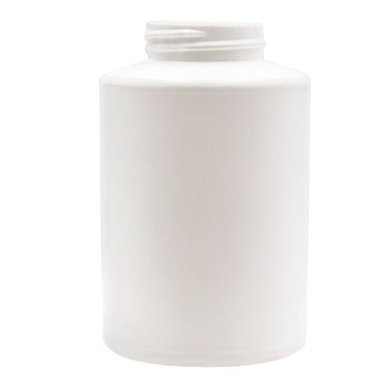 Picture of 8 oz White HDPE Plastic Jar, 38mm, 38-400