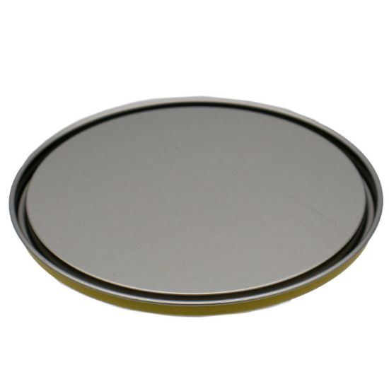 Picture of 165 mm Metal Lid for Gallon Round Paint Cans, Beige Epoxy Lined