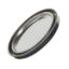 Picture of 214 Metal Lid for 1/2 Pint Round Paint Can Lid, Gray Lined