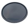 Picture of 1 Gallon Metal Round Paint Can Lid, Matte Gray Epoxy Lined